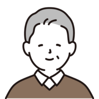 男性教師のイラスト