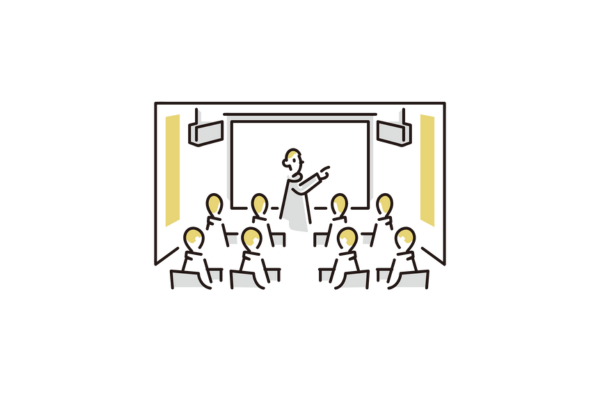 教室での授業の様子