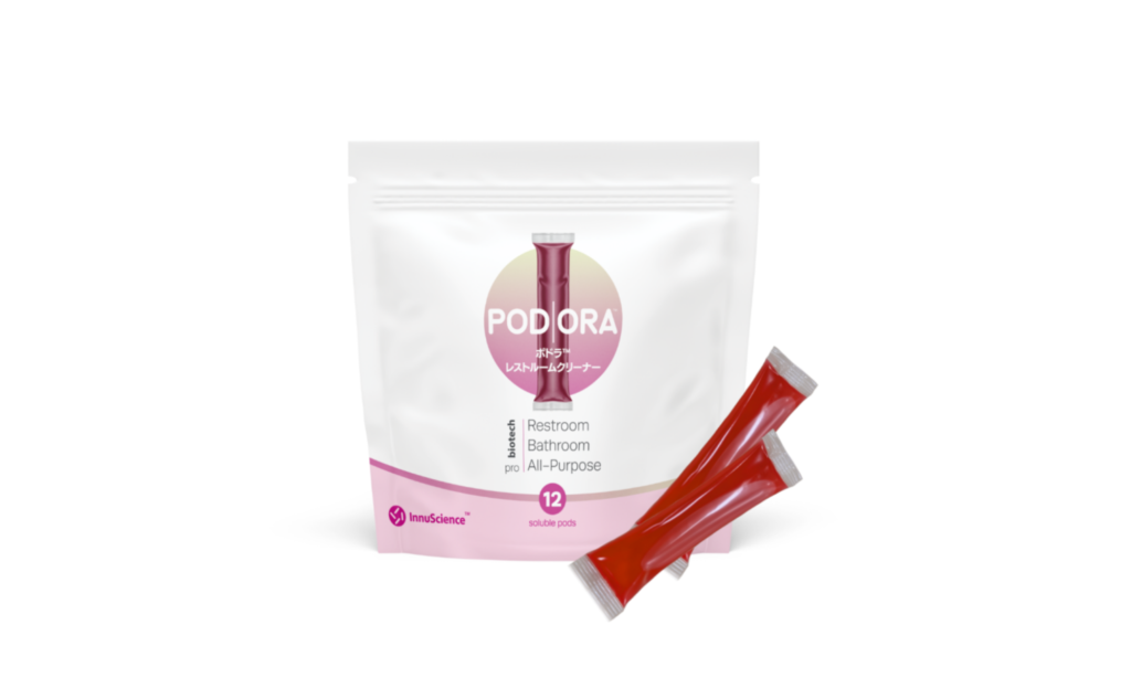 学校トイレ清掃の常識を変える！新商品「PODORA レストルームクリーナー」