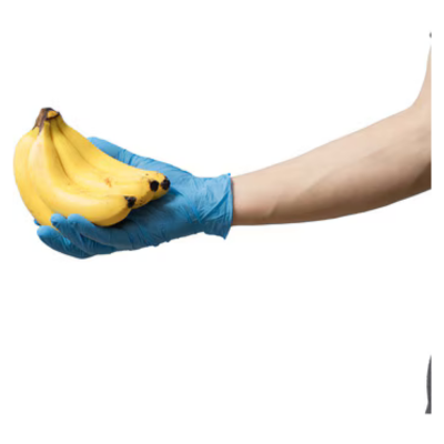 ニトリル極うす手袋24枚入りパッケージ