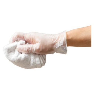 ビニール極うす手袋30枚入りパッケージ